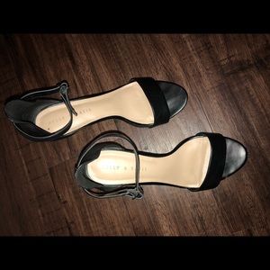 Kelly & Katie Black Matte Heels